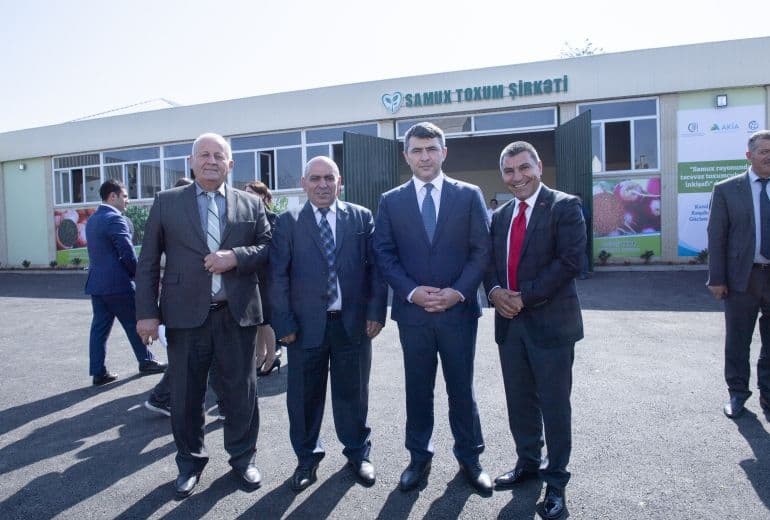 Samux seed processing plant