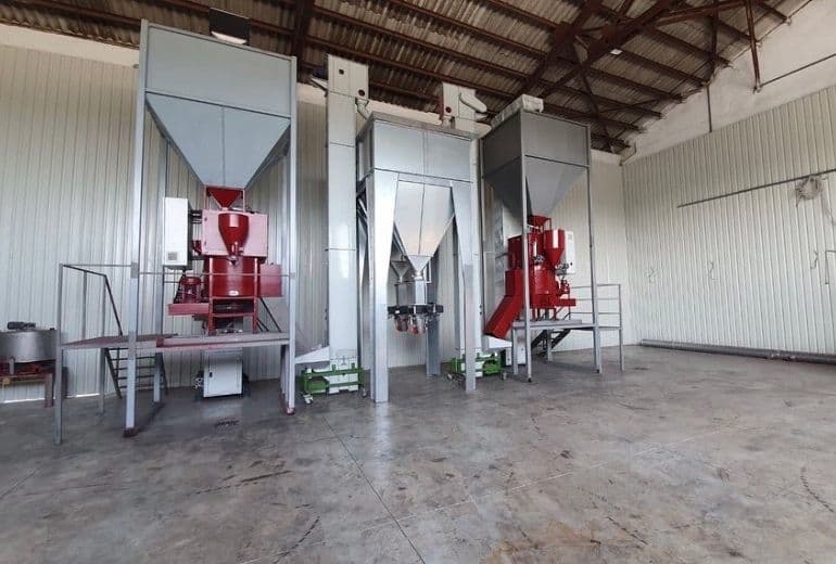 Coating, pelleting and treating machine for Agro Master Semena (2022)