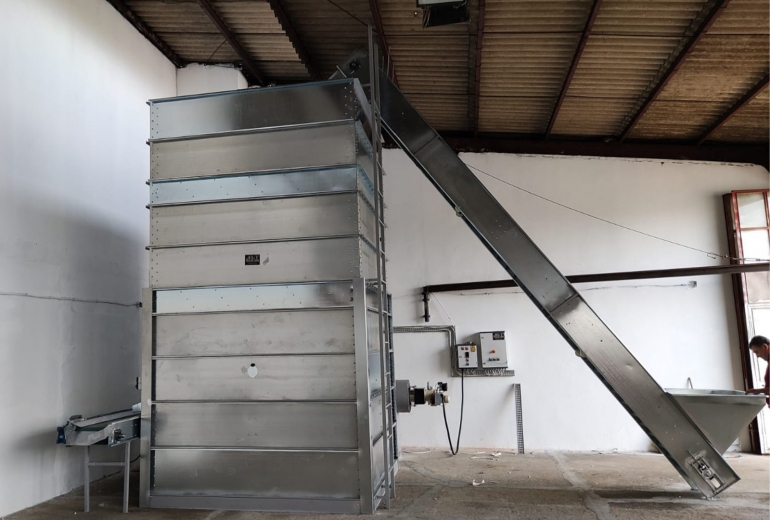 Naim Dora Ceviz Kurutma Yapımı Tamamlandı