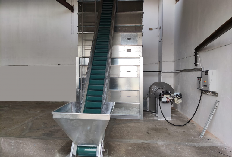 Naim Dora Ceviz Kurutma Yapımı Tamamlandı